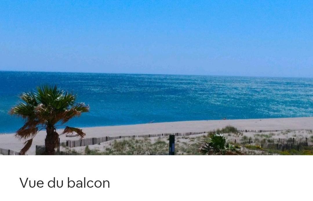 Vue Mer Panoramique Wifi Gratuit Le Barcarès Exterior foto