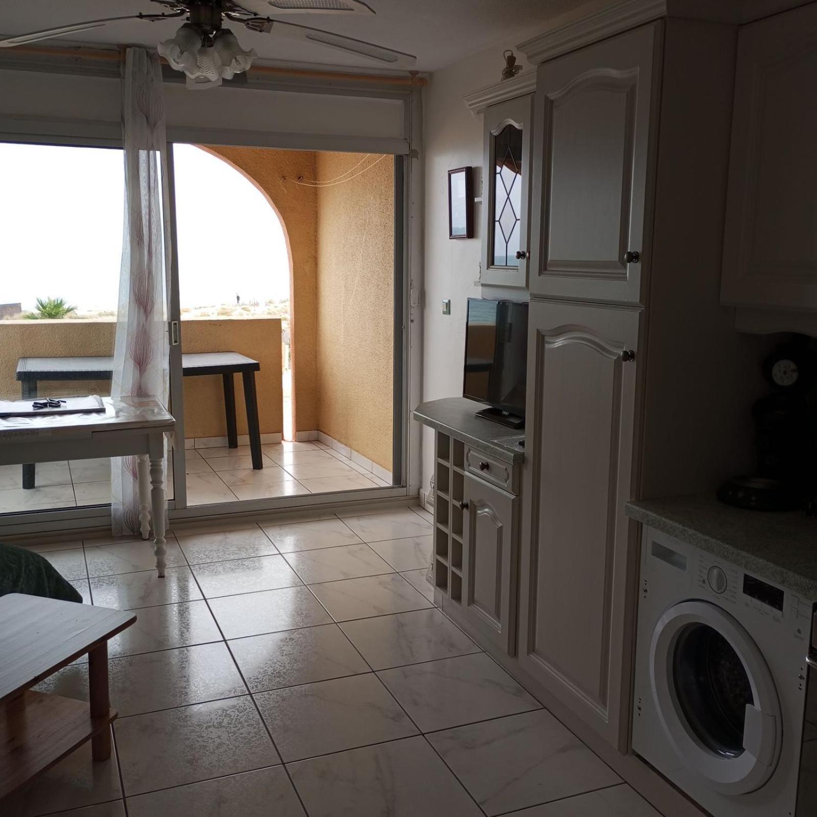 Vue Mer Panoramique Wifi Gratuit Le Barcarès Exterior foto